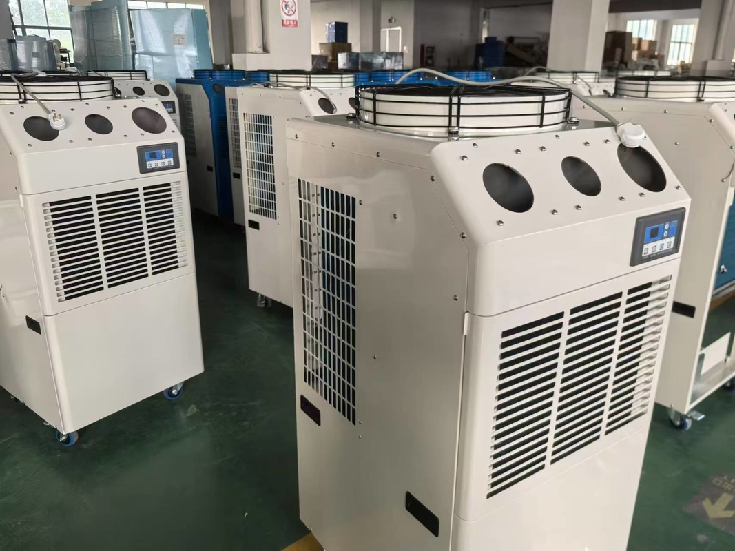 WX65 เครื่องเย็นจุด เครื่องปรับอากาศพกพา 22000btu/h ไม่ติดตั้งพล็อกและเย็น