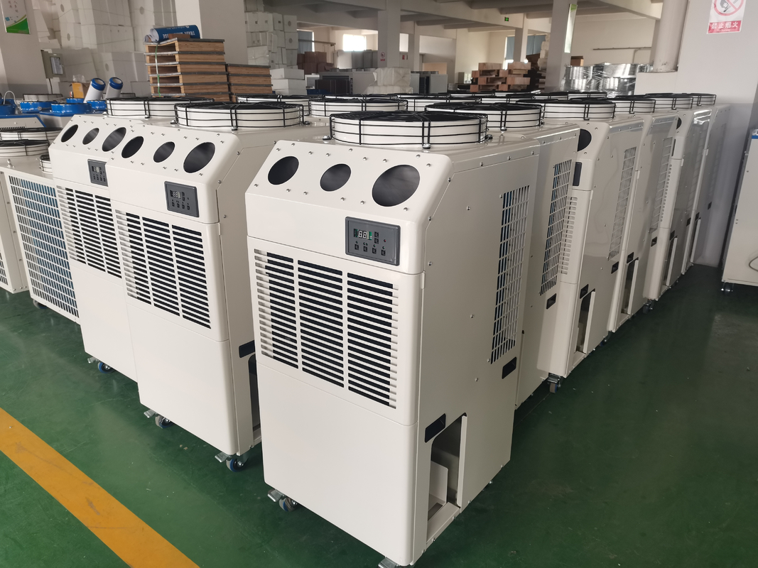 WX65 เครื่องเย็นจุด เครื่องปรับอากาศพกพา 22000btu/h ไม่ติดตั้งพล็อกและเย็น