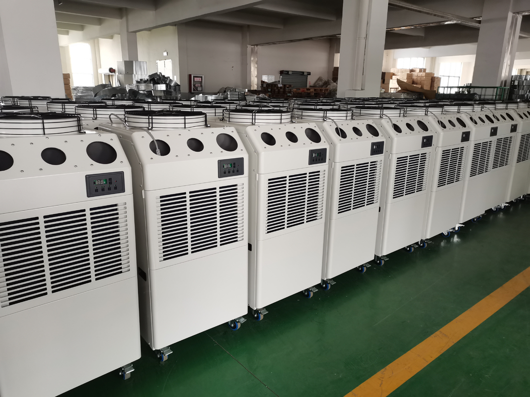 WX65 เครื่องเย็นจุด เครื่องปรับอากาศพกพา 22000btu/h ไม่ติดตั้งพล็อกและเย็น