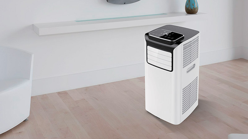8000 BTU เครื่องปรับอากาศเคลื่อนที่ เครื่องเย็น มินิคอมเพรสเซอร์ บ้าน ขายปลีก เครื่องปรับอากาศพกพา