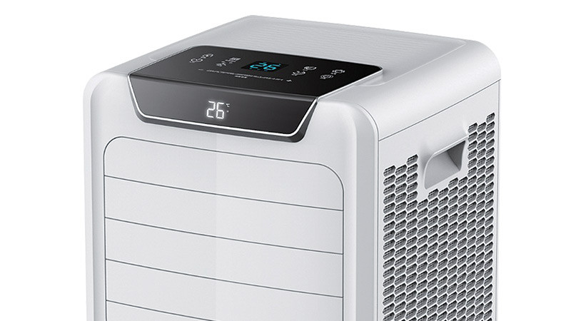 อินเวอร์เตอร์ความร้อนและความเย็น 9000Btu 220V 50Hz AC มือถือยืนพกพาแอร์