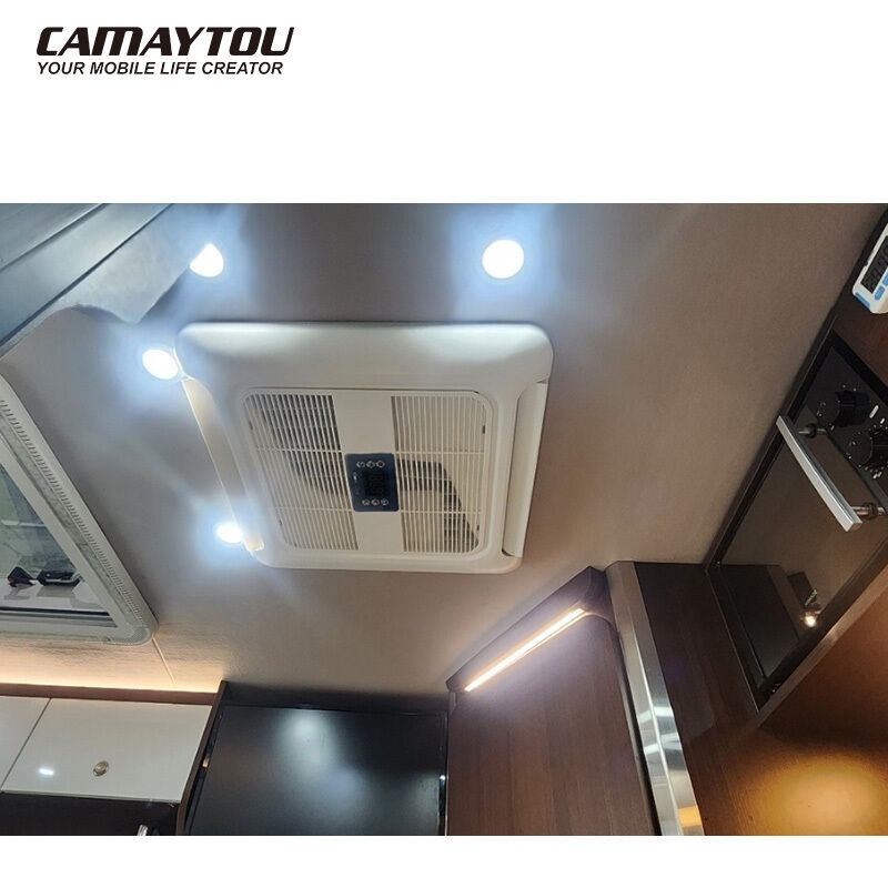 เครื่องปรับอากาศ 12v Dc 12Vol Aircon Compact Rv 24v 48v เครื่องปรับอากาศสําหรับเรือ