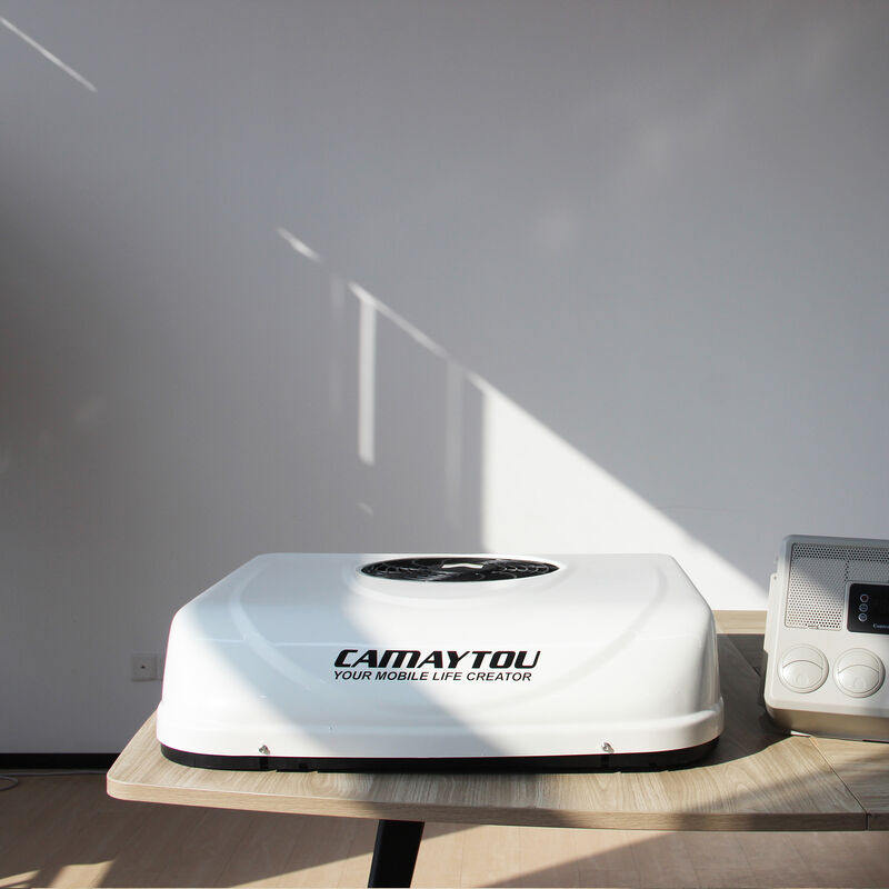 เครื่องปรับอากาศ 12v สำหรับรถยนต์ รถคาราวาน ติดตั้งบนหลังคา เครื่องปรับอากาศ Rv 12 โวลต์ ระบบปรับอากาศสำหรับรถตู้และรถบ้าน