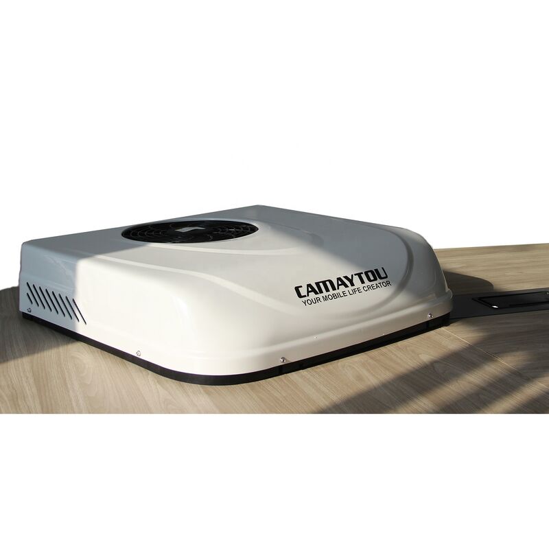 เครื่องปรับอากาศ RV 12 โวลต์ 12v DC แคมป์ปิ้งแวน รถบ้าน เครื่องปรับอากาศ 24v 48v เครื่องปรับอากาศคาราวาน 12v